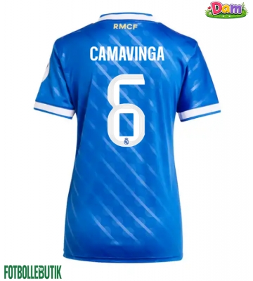 Real Madrid Eduardo Camavinga #6 Tredje Tröja Kvinnor 2025-26 Kortärmad
